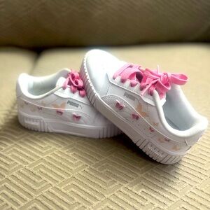 Puma size 1C Kids' Carina 2.0 Low Top Sneaker